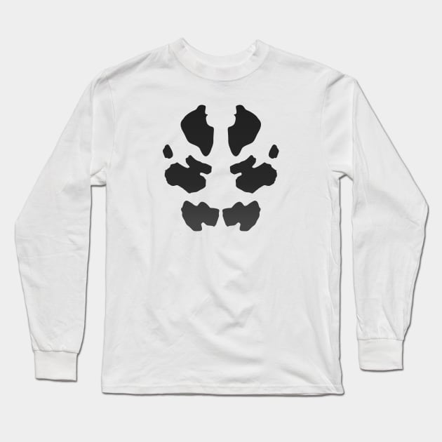 Rorcharch Test Long Sleeve T-Shirt by nickbeta